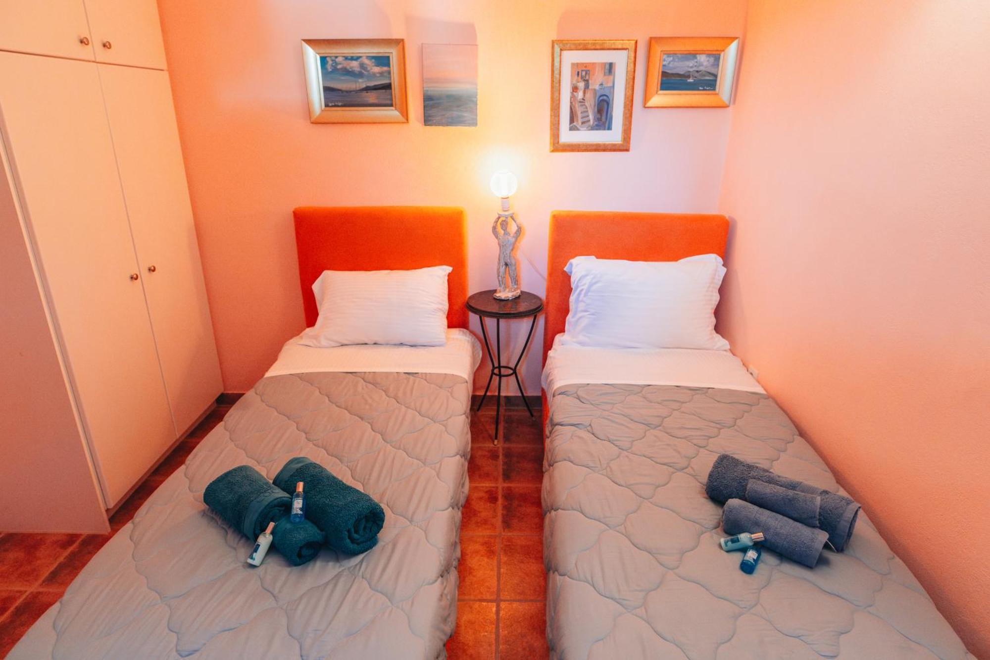 Villa Il Paradiso Andros Gavrio Rom bilde